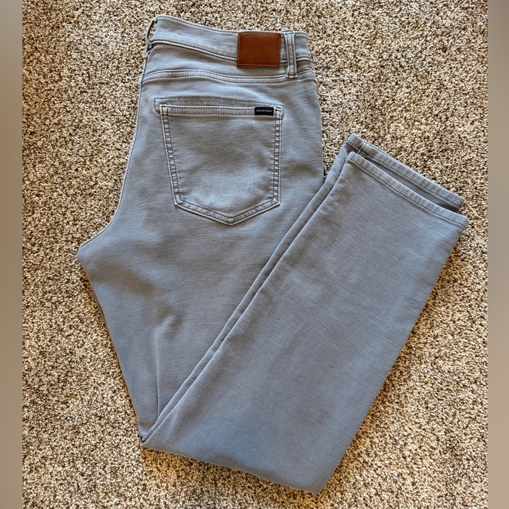 7 Diamonds Men’s 5 Pocket Slate Gray Jeans W32 L30